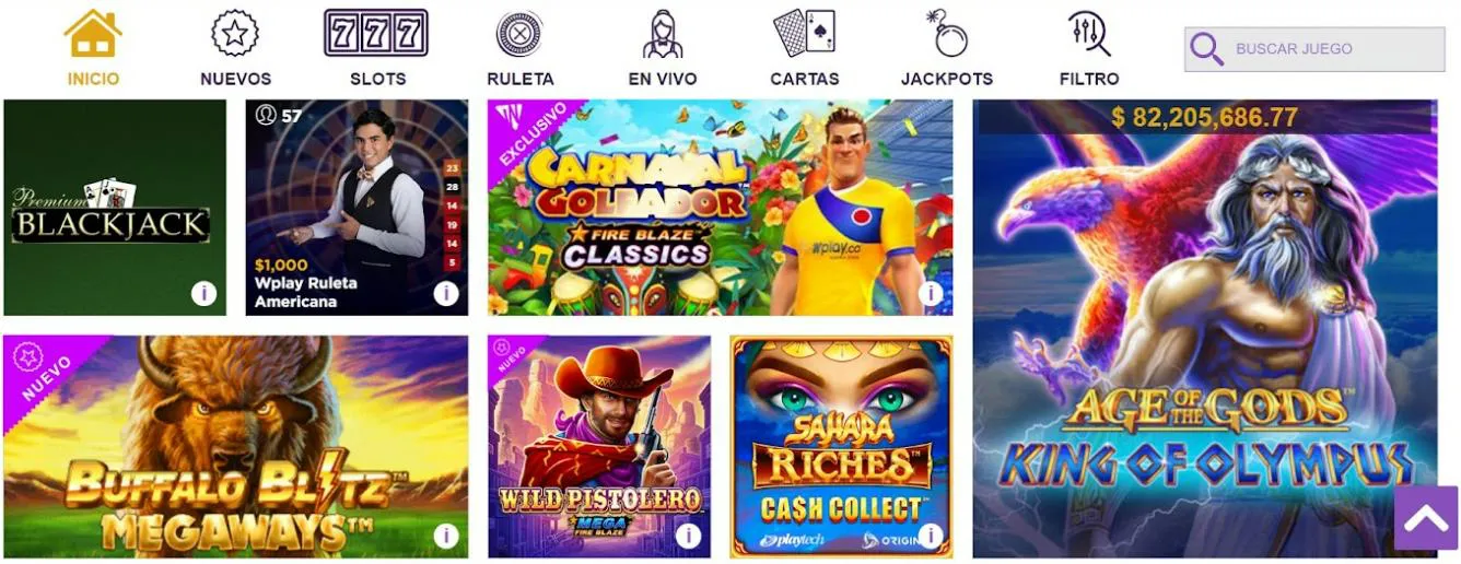 colombia casinos online wplay